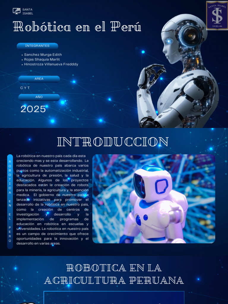 Avances y Retos de la Robótica en Perú | PDF | Robótica | Robot