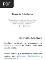 Tipos de Interfaces