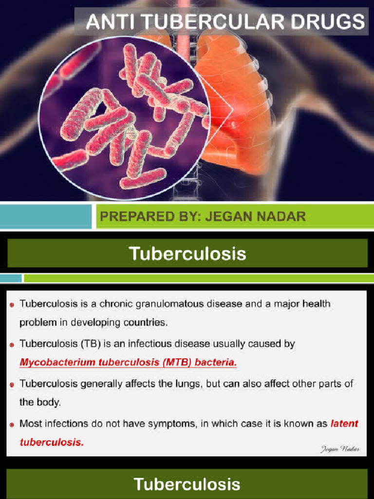 Anti Tubercular | PDF