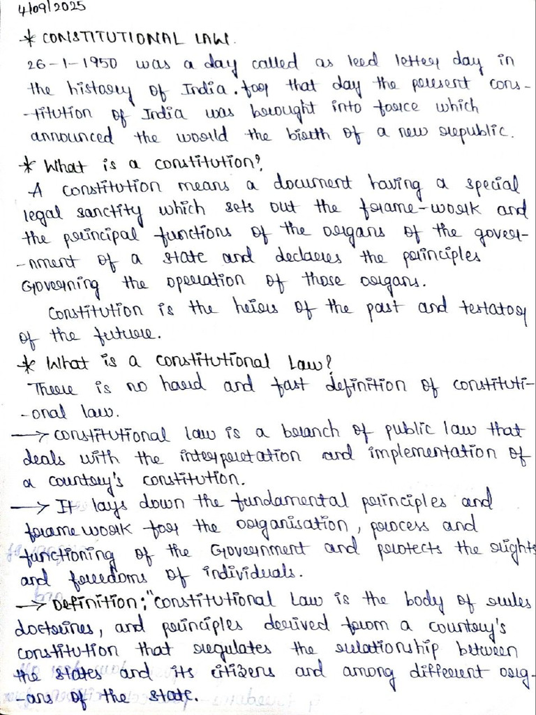 Constitution Law | PDF