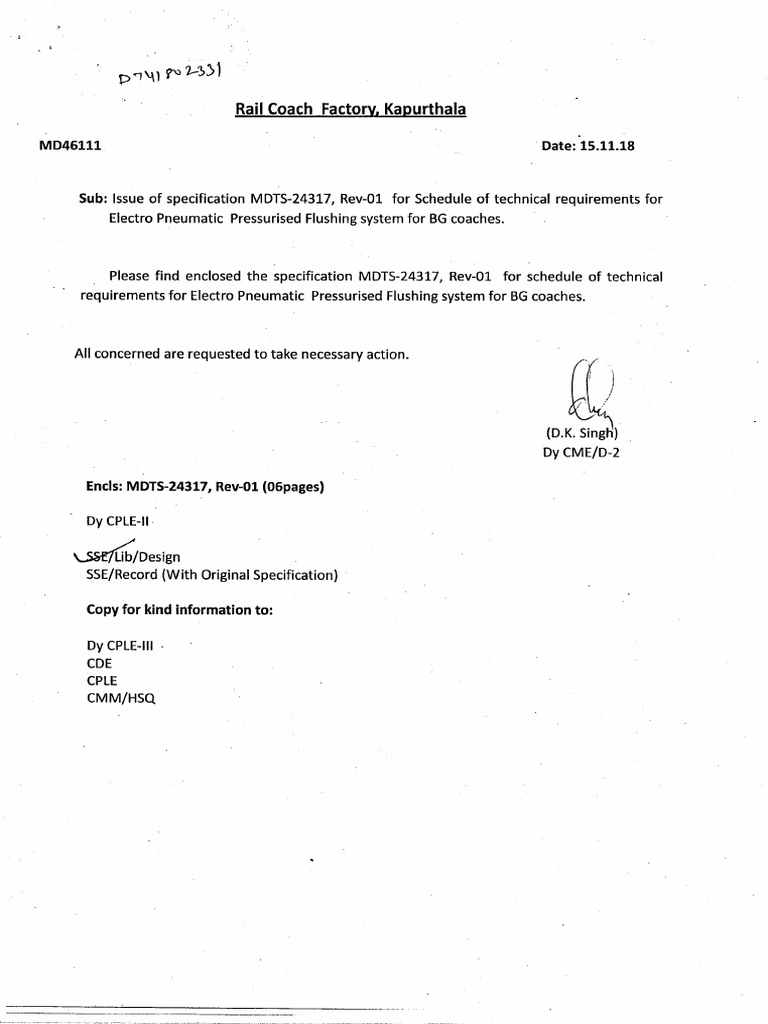 MDTS 24317 | PDF