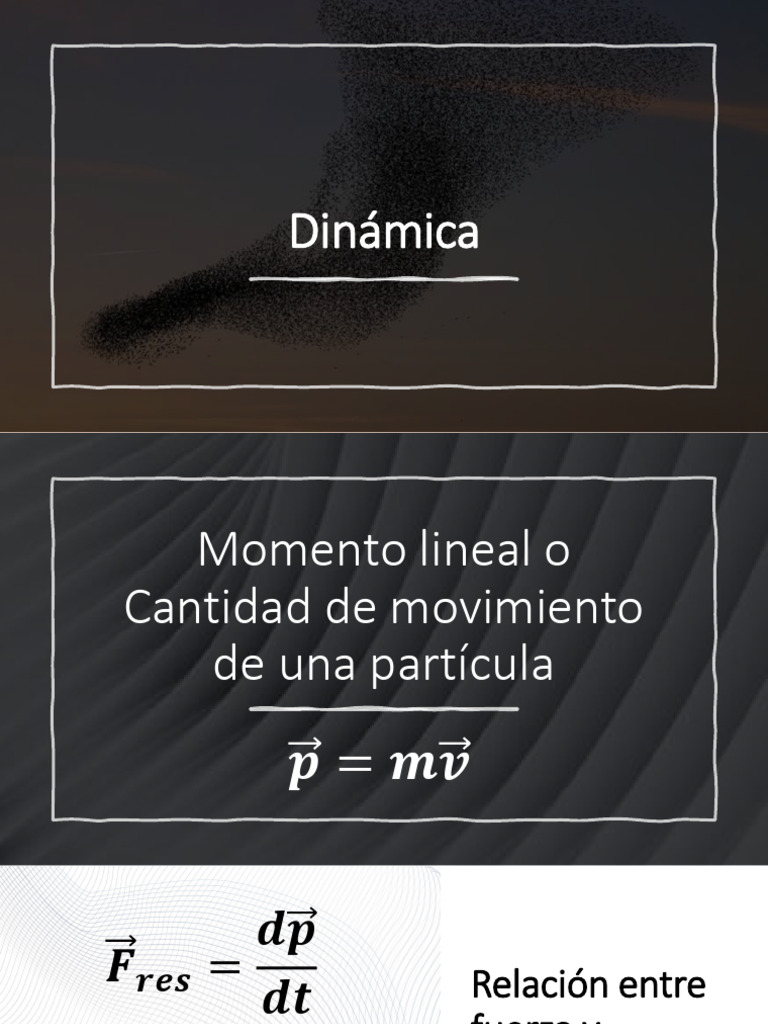 Momento Lineal 29-01-25 | PDF | Impulso | Movimiento (física)