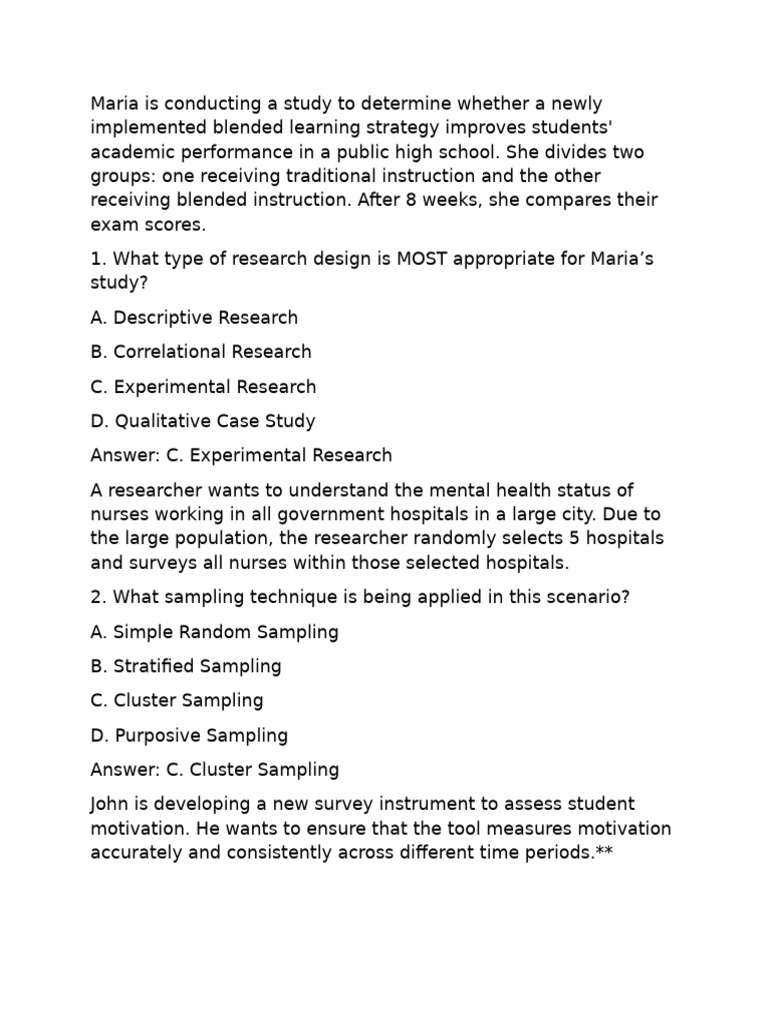 Research Methods in Education Studies | PDF | Sampling (Statistics ...