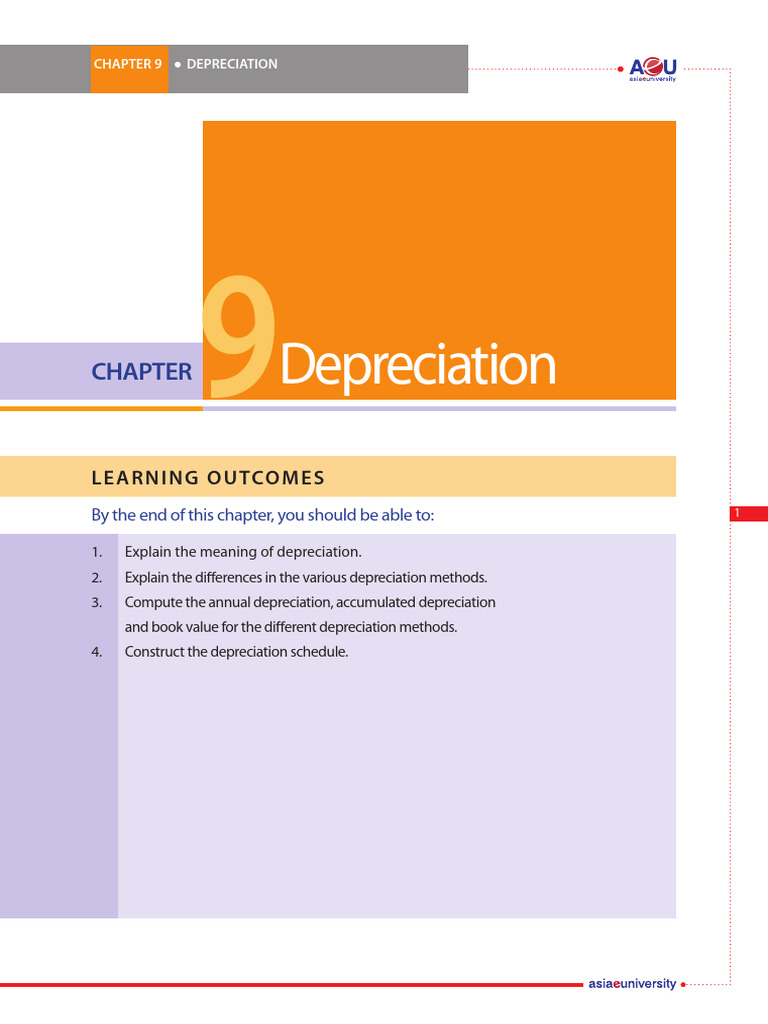 MMT202_C9 | PDF | Depreciation | Book Value