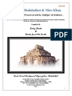 Kamber, Shahdadkot &amp; Miro Khan Stories of Past &amp; Present as Told by Zulfiqar Ali Kalhoro 2012