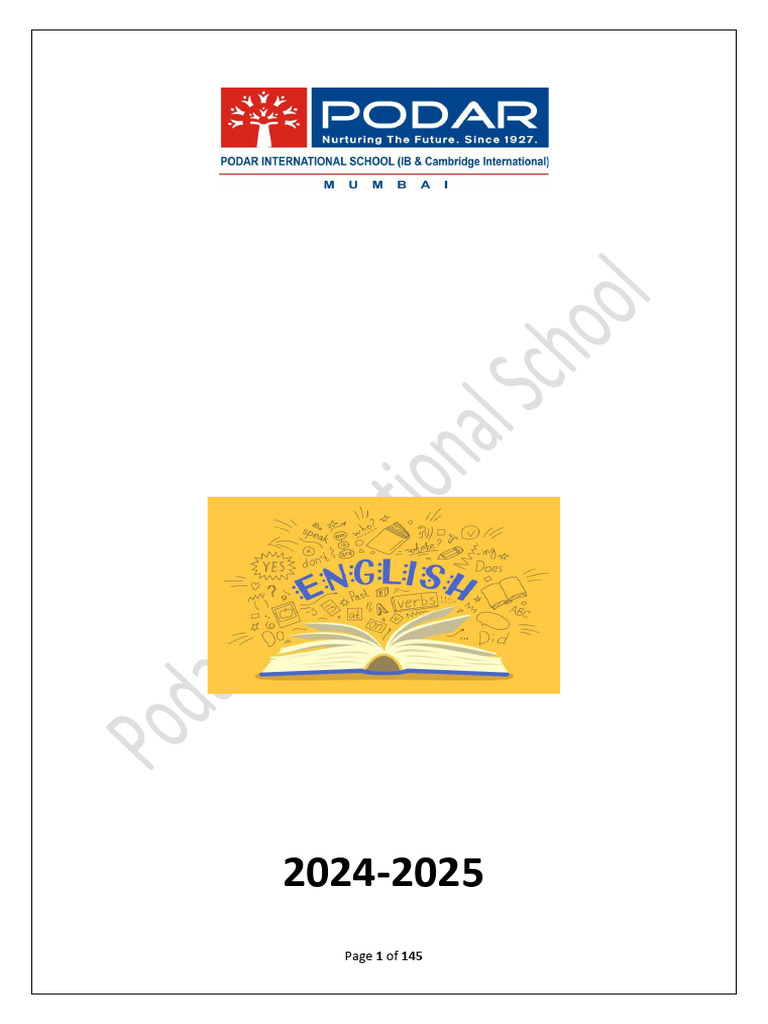 Grade 7 English Compiled Book 2024-2025 | PDF | Quotation Mark | Bracket
