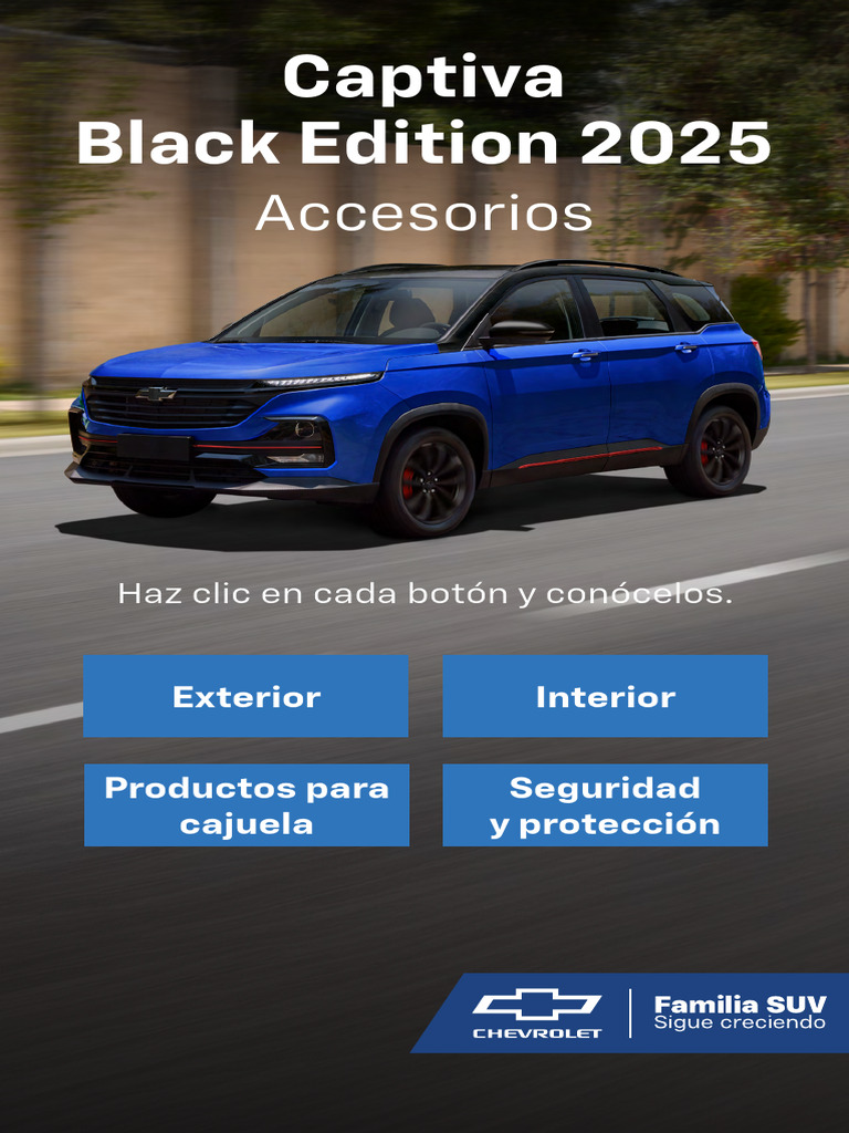 Catalogo Accesorios Captiva Black Edition 2025 | PDF | Fabricantes de ...