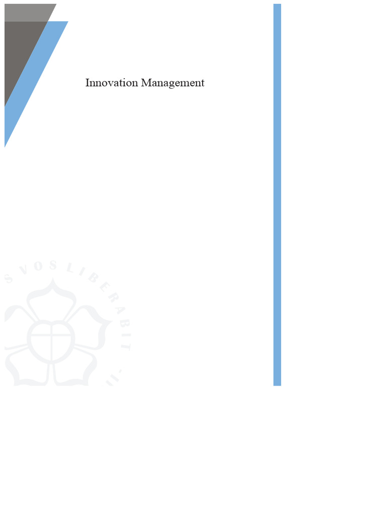 Innovation Management Strategies Guide | PDF | Innovation ...