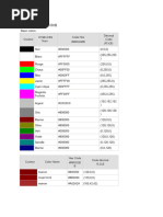 Codes de Couleur RVB et Hexadécimaux | PDF | Modèle de couleur en RVB ...