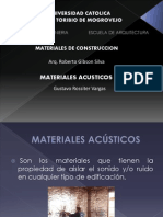 MATERIALES ACUSTICOS