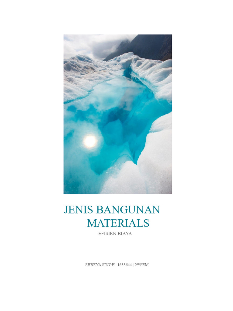 Jenis Material Bangunan Modern | PDF