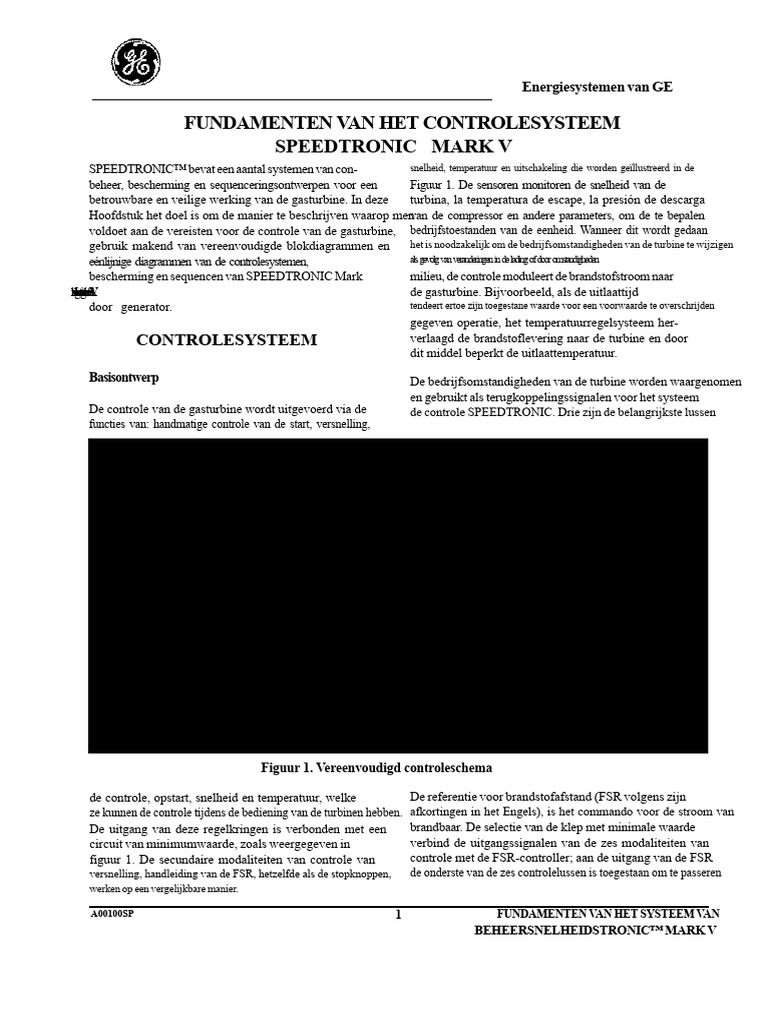 Basis Van Het Speedtronic Mark V Controlesysteem | PDF
