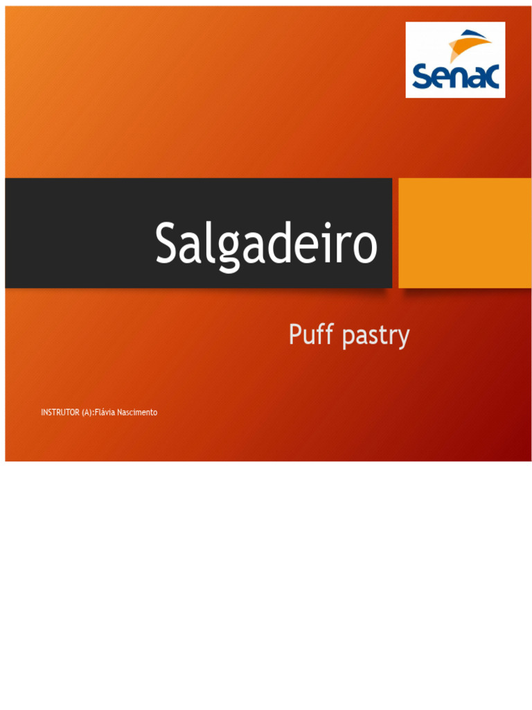 Puff Pastry | PDF | Cuisine | Baked Goods