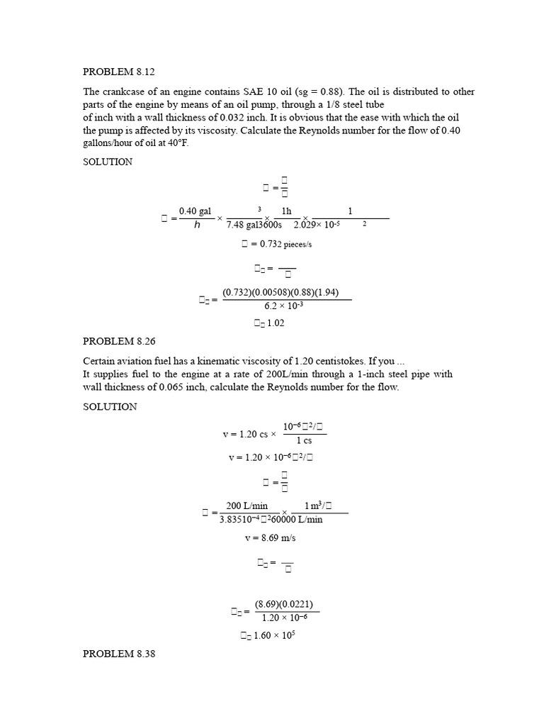 Fluids 2 | PDF | Reynolds Number | Fluid Dynamics
