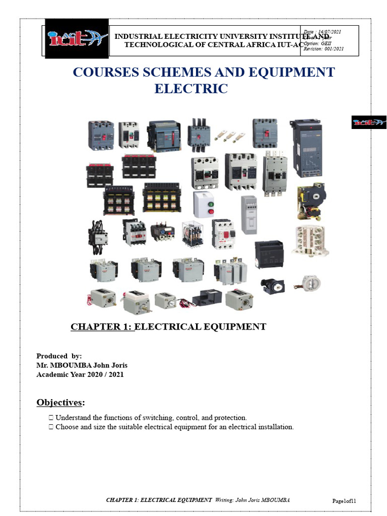ELECTRICAL EQUIPMENT.CHAP01.01.01 | PDF | Fuse (Electrical) | Switch