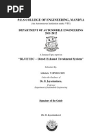Download BLUETEC-Diesel Emission Control System by Abhi Shek SN95769375 doc pdf