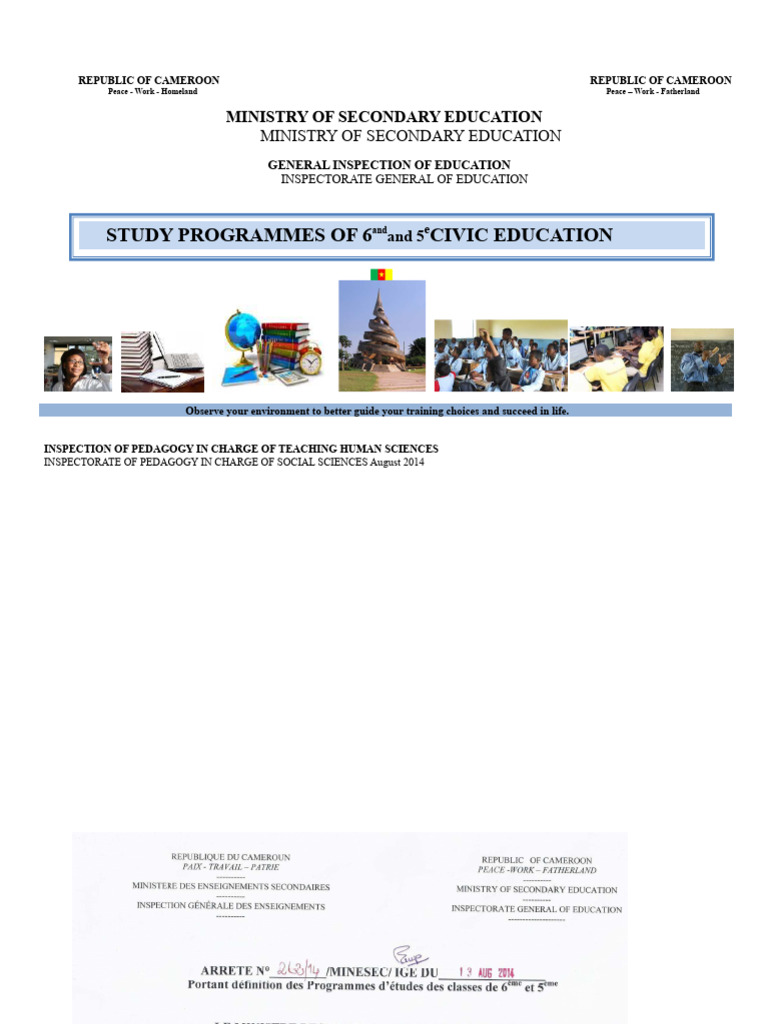 3-ECM Program 6th & 5th ESG | PDF | Science | Learning