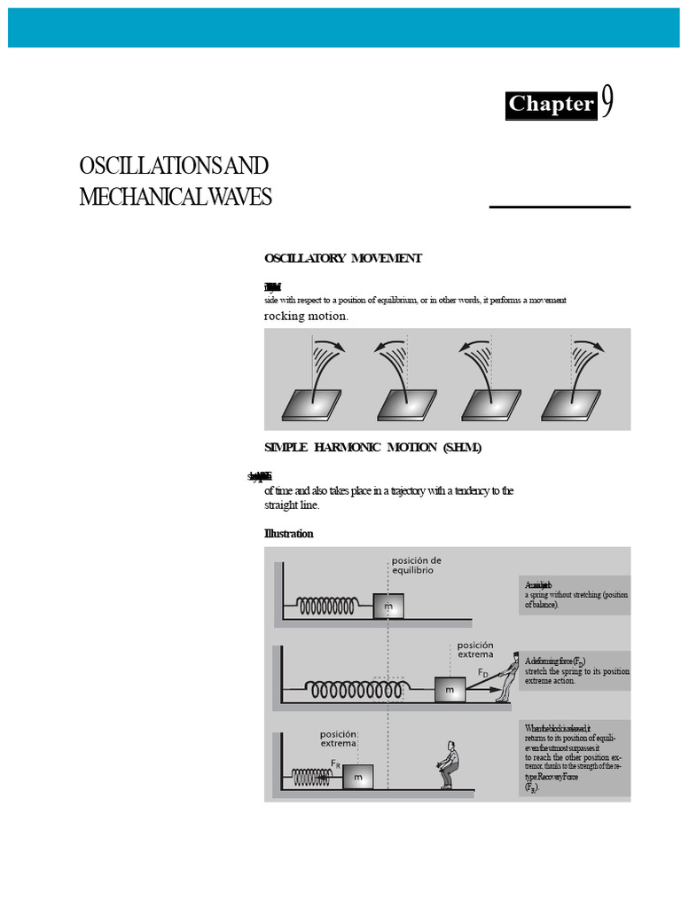 Oscillations and Mechanical Waves Explained | PDF | Waves | Oscillation