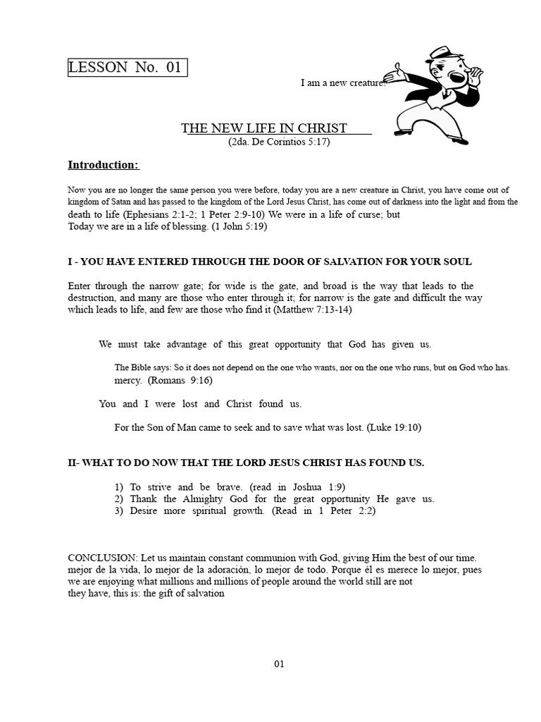 Discipleship Manual 1 | PDF | Baptism | Jesus