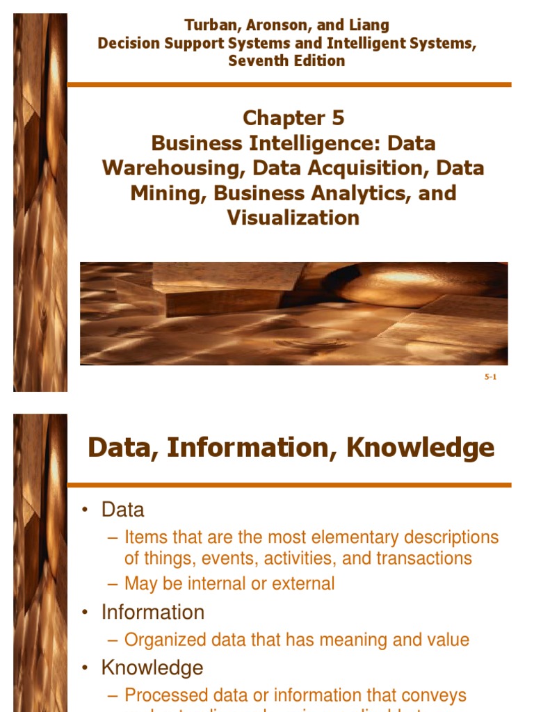 Business Intelligence and Data Management | PDF | Data Mining | Data ...