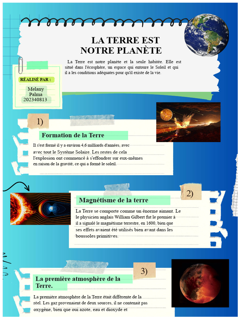 La Terre : Formation et Magnétisme | PDF