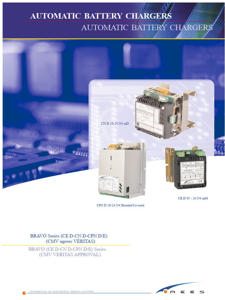 Automatic Battery Chargers | PDF | Power Supply | Battery Charger