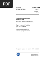ISO 5456-2: Orthographic Projections | PDF | International Organization ...