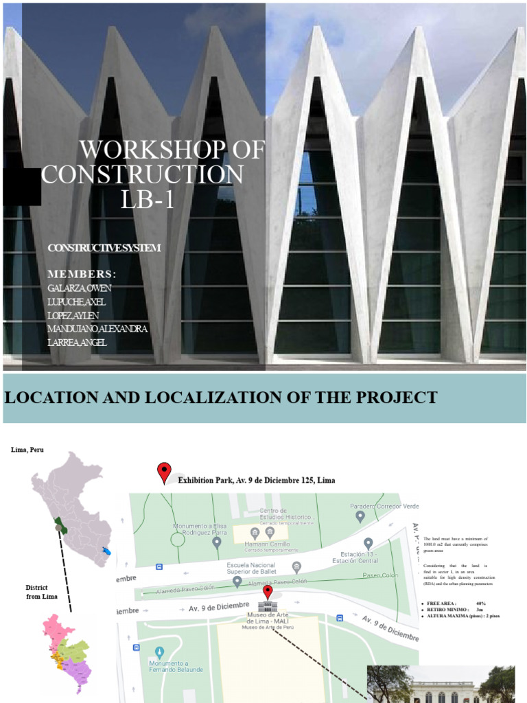 Construction Project Overview in Lima | PDF | Beam (Structure) | Mechanics