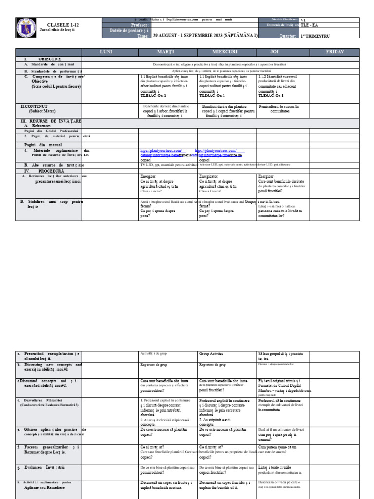 DLL - Tle 6 - Q1 - W1 | PDF