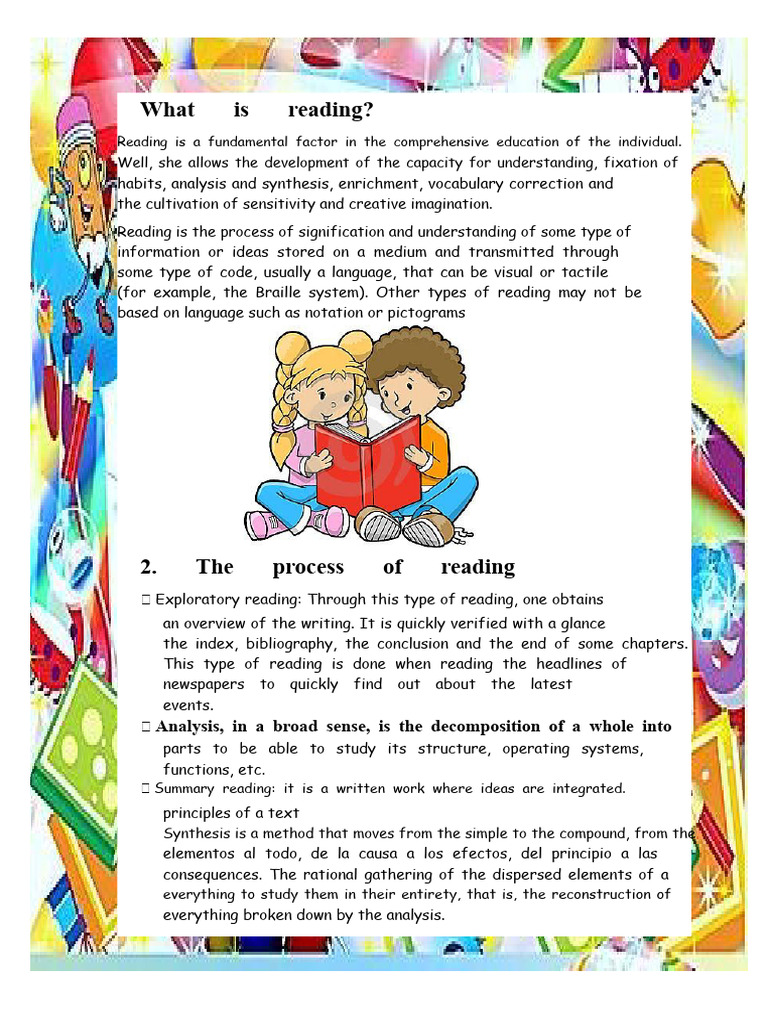 Understanding Reading: Types & Habits | PDF | Knowledge | Inference