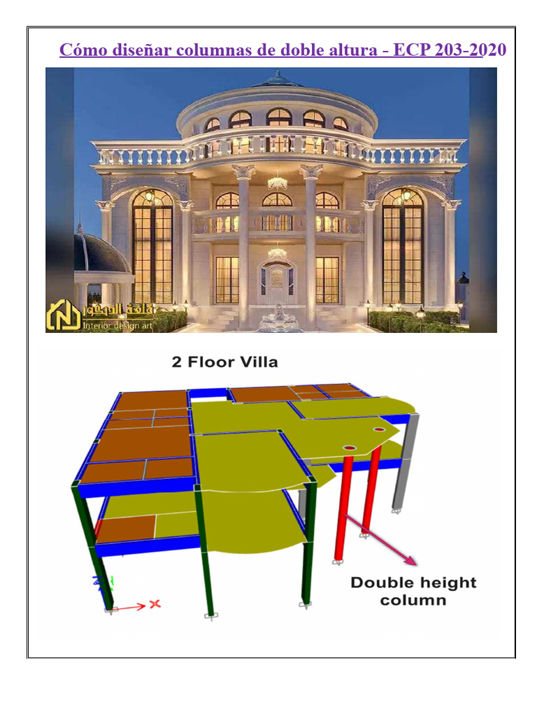 Diseño de Columnas de Doble Altura | PDF | Ingeniería mecánica ...