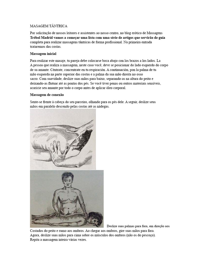 Guia Completo de Massagem Tântrica | PDF | Massagem | Pênis