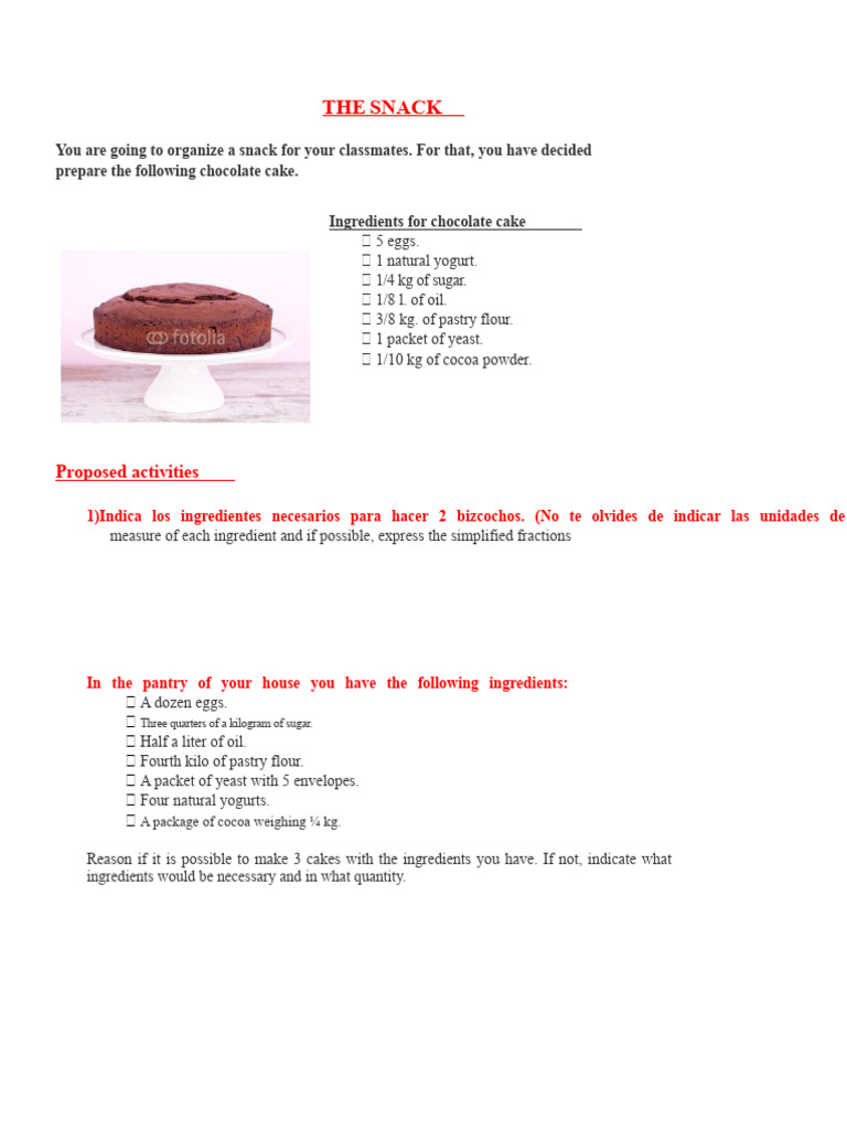The Snack | PDF