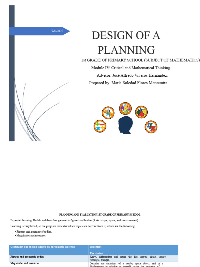 1st Grade Math Planning: Geometry Focus | PDF | Shape | Geometry