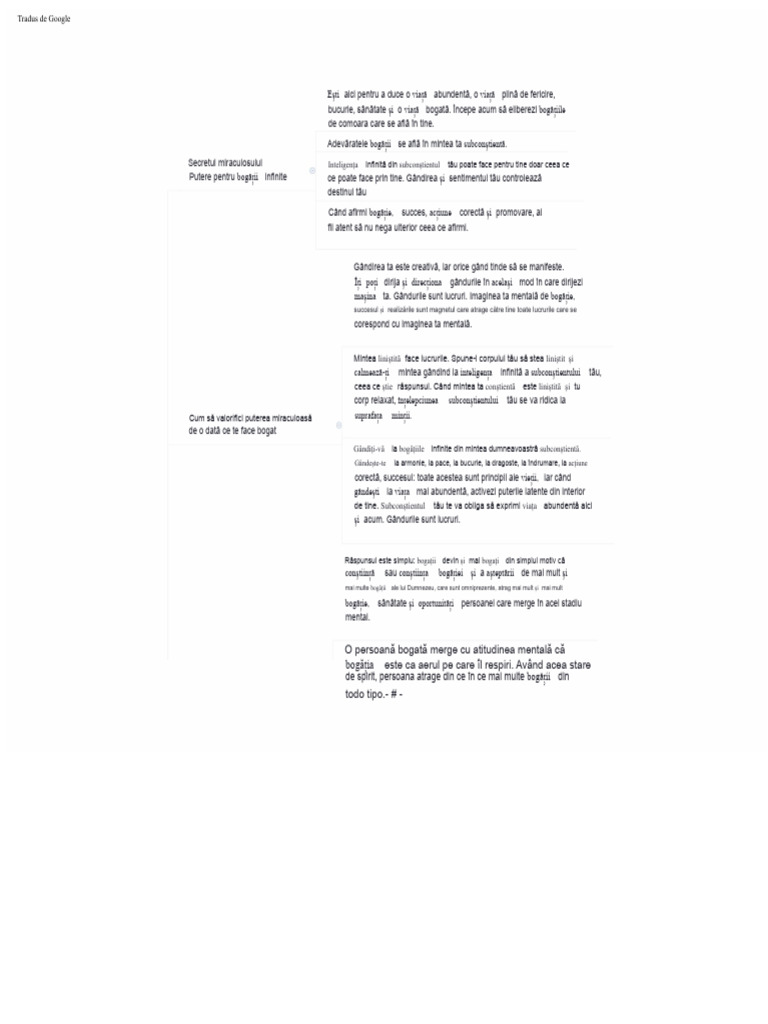 Gândește-Te Bogat de Joseph Murphy | PDF