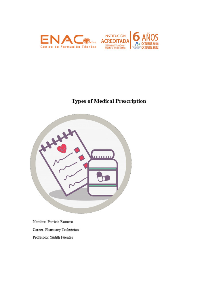 Understanding Medical Prescription Types | PDF | Medical Prescription ...