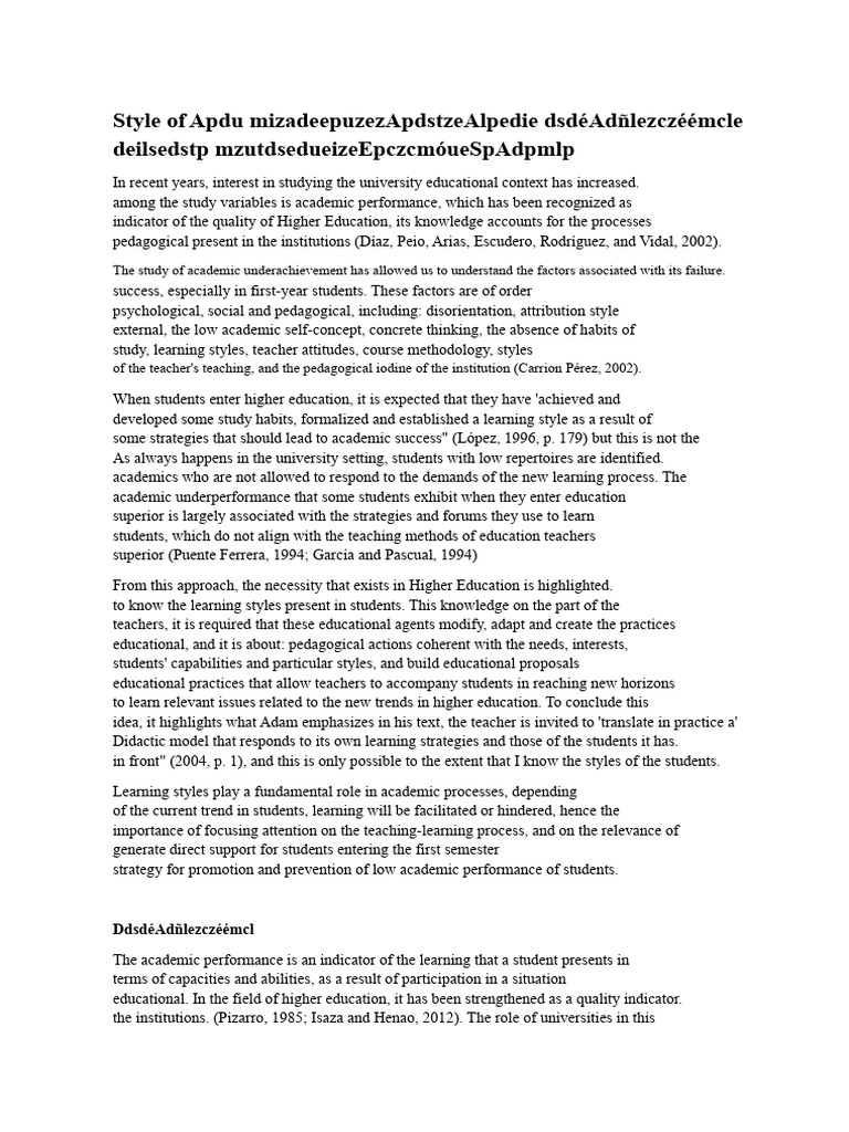 Understanding Learning Styles in Higher Education | PDF | Learning ...