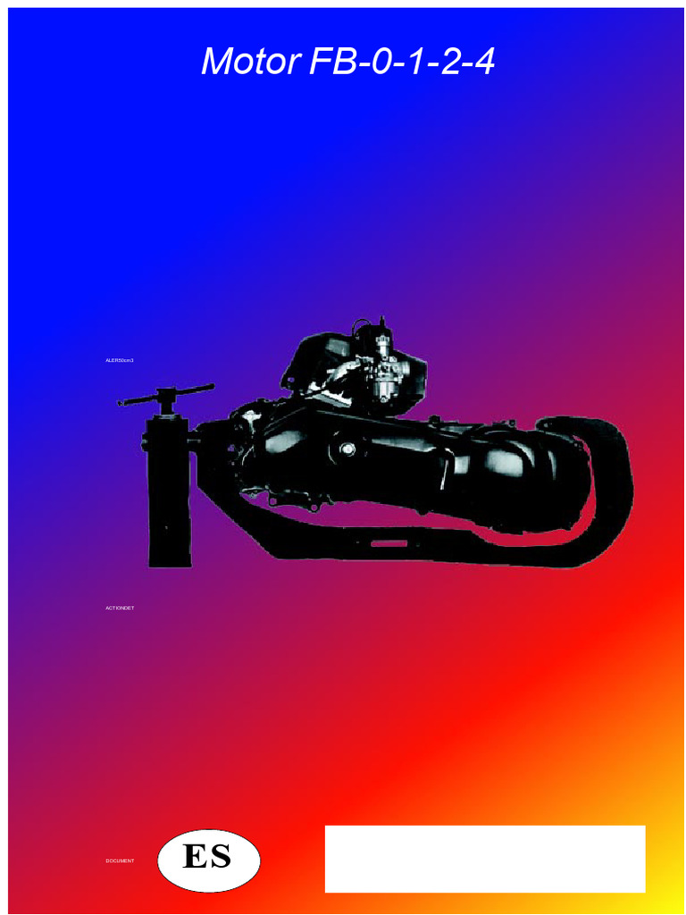 FB Engine Workshop Manual for 50cc Vehicles | PDF | Engines | Bearing ...