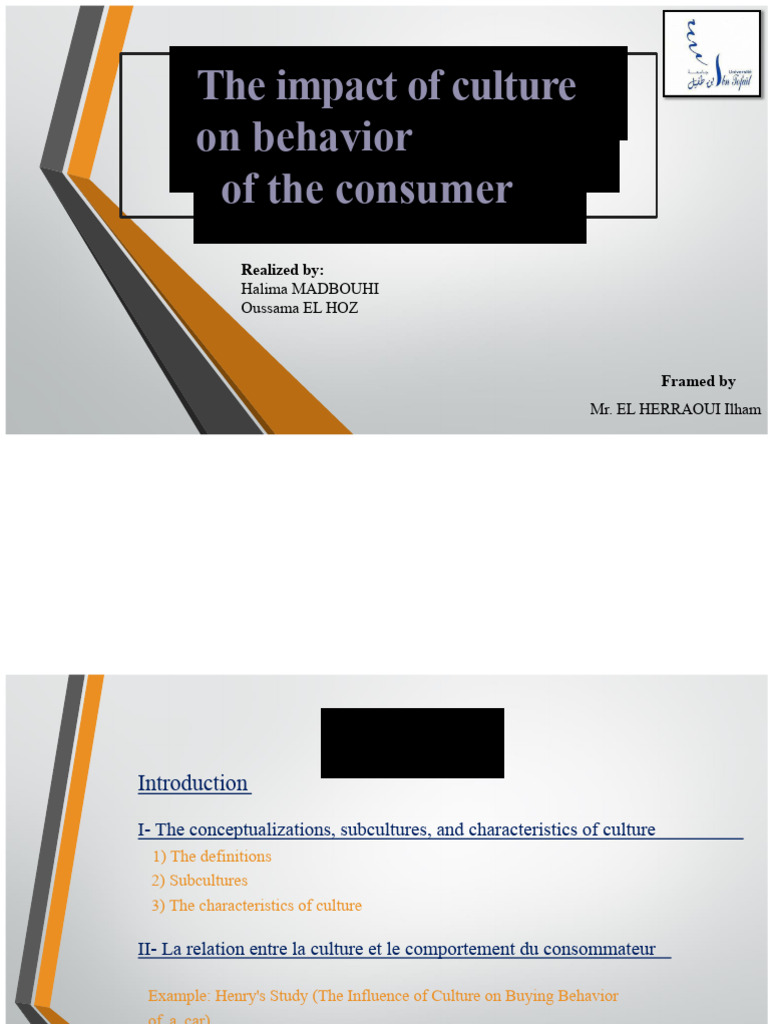 The Impact of Culture On Consumer Buying Behavior | PDF | Behavior ...