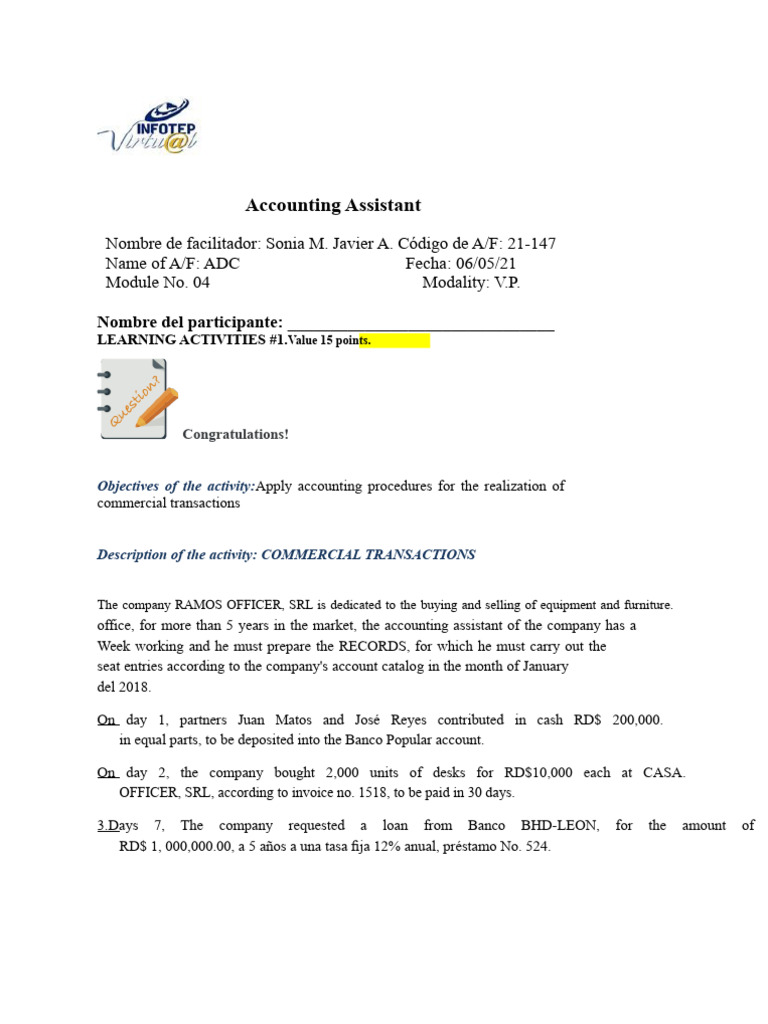 Activity No.3 Module 3 | PDF