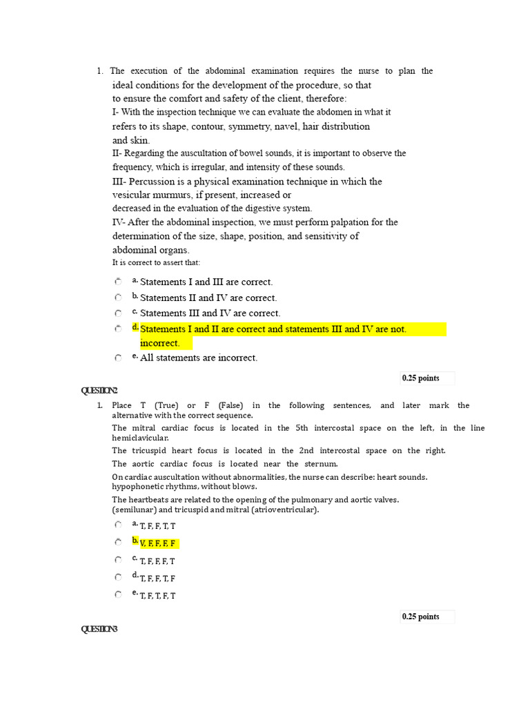 Clinical Psychosocial Assessment Questionnaire Unit IV | PDF | Physical ...