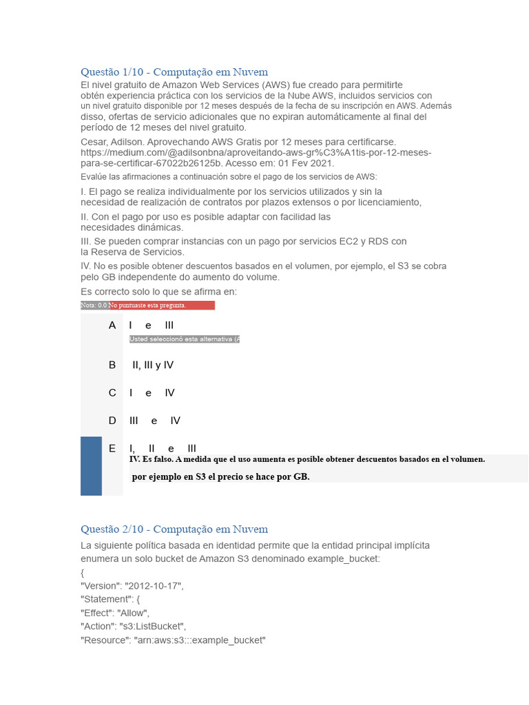 Apol-Computación en La Nube | PDF | Servicios web de Amazon ...
