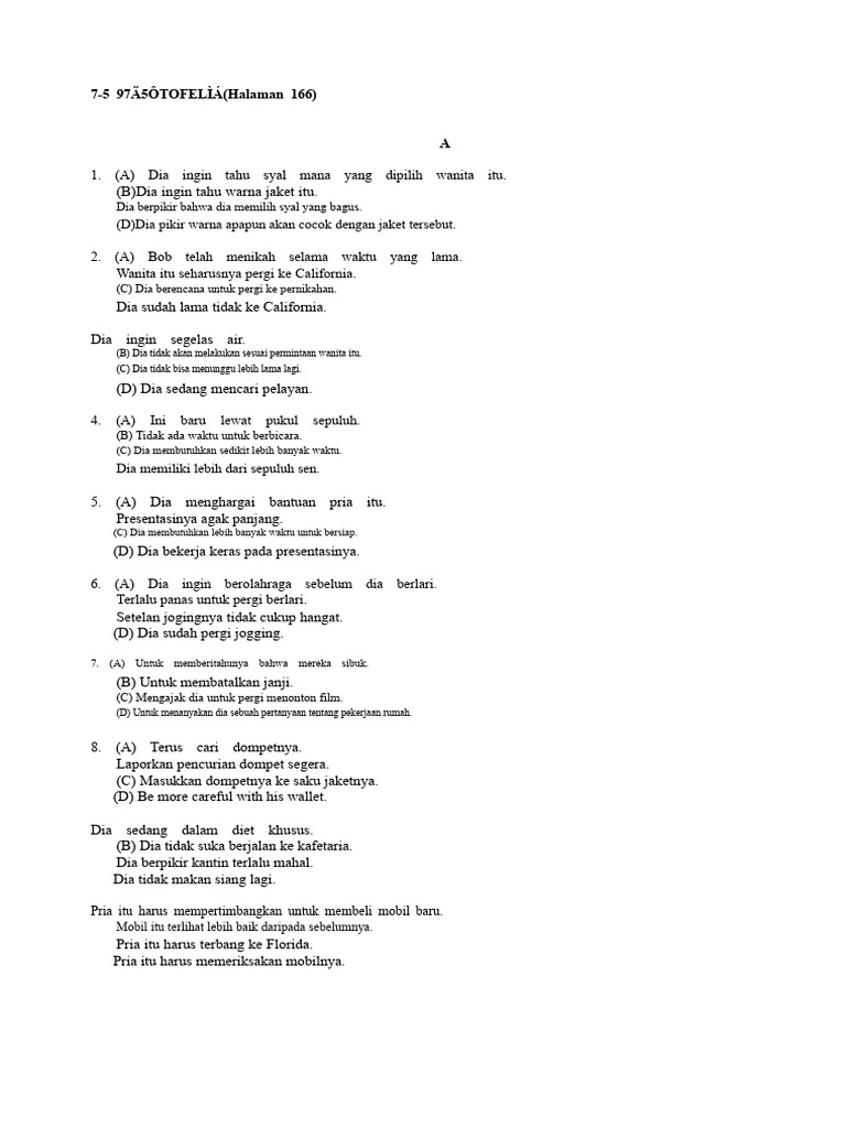 Contoh Dialog Sehari-hari dalam Bahasa Inggris | PDF