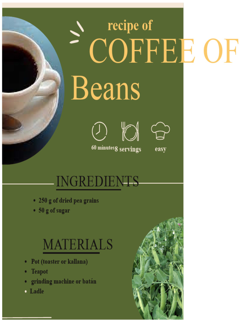 Coffee Recipe | PDF