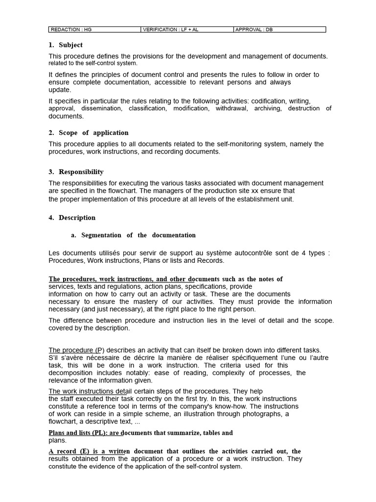 Document Management Procedure V2 | PDF | Identity Document ...