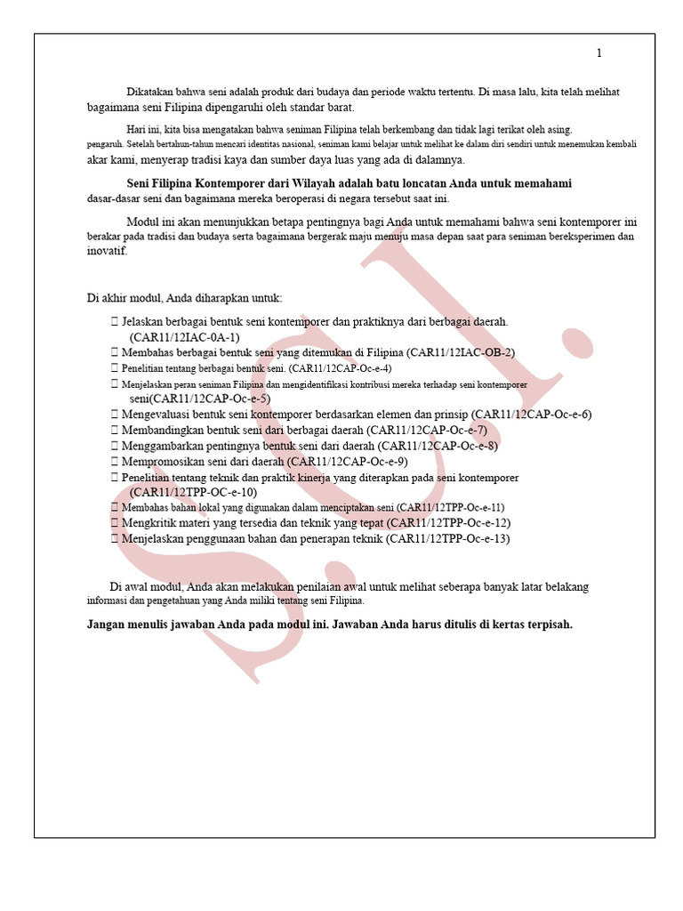 Modul Cpar | PDF