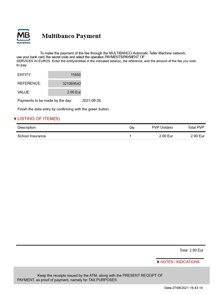 Payment Document References | PDF