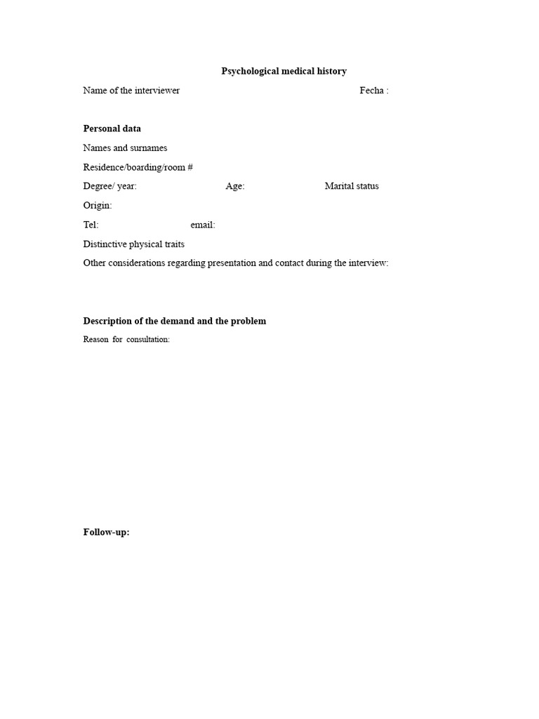 Psychology File Sheet | PDF