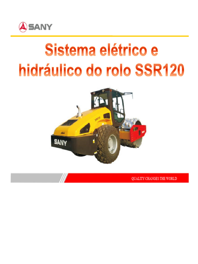 SSR120 Compactor Roller Specifications | PDF | Valve | Pump