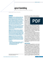 Pathological Gambling: Prevalence, Diagnosis, Comorbidity, and Intervention in Germany Beate Erbas, Ursula G. Buchner